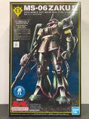 The Gundam Base Japan HGUC 1/144 Zeon Mobile Suit MS-06 Zaku II 21st Century Real Type Version