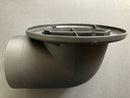 Spray Booth 4" 90 Degree Elbow Flange Adaptor Signature Black Version [90度曲法蘭接頭]