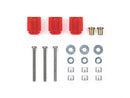 [95661] Hi-Mount Tube Stabilizer Set (Clear Red)