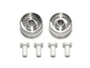 [95680] HG Aluminum Wheels for Small Diameter Narrow Tires (24 mm) (Reversible, 2 pcs.)