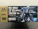 HGUC 1/144 No. 182 MSZ-006A1 Zeta Plus (Unicorn Version) E.F.F. Mass-Produced Transformable Mobile Suit [Zeta Plus UC 劇場版 Ver.]
