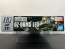 HGUC 1/144 No. 211 OZ-06MS Leo OZ Mass Produced Mobile Suit [里奧]