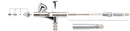 Custom Micron CM-B Gravity Feed 0.18 mm Dual Action Airbrush [新包裝]