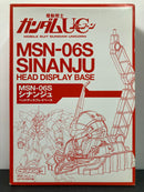 1/48 Scale Sinanju MSN-06S Head Display Base - 2011 January Gundam Ace Exclusive Version