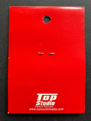 Top Studio Detail Master - 1/24 Scale Wheel Center Lock Nuts 4 pcs. (TD23029)