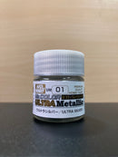 Mr. Color Ultra Metallic 極緻金屬漆 (10 ml) UM01 & UM02