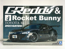 Tuned Car Series No. 02 Toyota 86 GT86 ZN6 GReddy x Rocket Bunny Wide-Body Aero Kit Ver. 1 Volk Racing Version