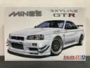 Tuned Car Series No. 34 Nissan Skyline GT-R R34 V-Spec BNR34 Mine's N1 Version