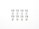 AO-1035 Mini 4WD Bushing for Aluminium Wheels (White, 8 pcs.) [10306]