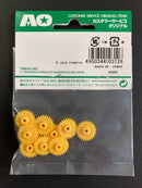 AO-1041 Mini 4WD G-18 Gear (Yellow/10 pcs.) [10312]