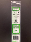 35 cm Opaque White Dimensional Strips Polystyrene 聚苯乙烯條
