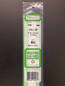 35 cm Opaque White Dimensional Strips Polystyrene 聚苯乙烯條