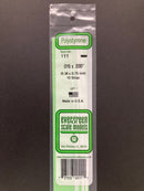 35 cm Opaque White Dimensional Strips Polystyrene 聚苯乙烯條