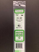 35 cm Opaque White Dimensional Strips Polystyrene 聚苯乙烯條