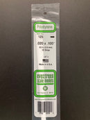 35 cm Opaque White Dimensional Strips Polystyrene 聚苯乙烯條