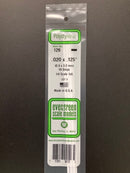 35 cm Opaque White Dimensional Strips Polystyrene 聚苯乙烯條