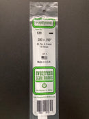 35 cm Opaque White Dimensional Strips Polystyrene 聚苯乙烯條