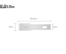 Spare Wide Chisel Blade KB4-F/5