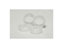 [15364] Large Diameter Soft Slick Tire Set (Clear)