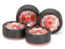 [15410] Wheel with Aluminum Disc Set (Stripe Markings)
