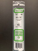35 cm Opaque White Dimensional Strips Polystyrene 聚苯乙烯條