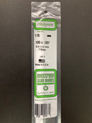 35 cm Opaque White Dimensional Strips Polystyrene 聚苯乙烯條