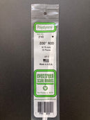 35 cm Opaque White Polystyrene Rods 聚苯乙烯圓棒 (實心)