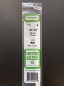 35 cm Opaque White Polystyrene Rods 聚苯乙烯圓棒 (實心)
