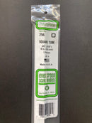 35 cm Opaque White Polystyrene Square Tubes (Telescoping) 聚苯乙烯方形管 (空心)