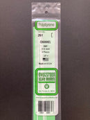 35 cm Opaque White Polystyrene Channels 聚苯乙烯C字型槽條