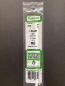 35 cm Opaque White Polystyrene I Beams 聚苯乙烯I字型槽條 (工字)