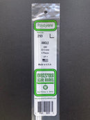 35 cm Opaque White Polystyrene Angles 聚苯乙烯L字型直角條