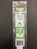 60 cm Opaque White Dimensional Strips Polystyrene
