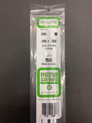 60 cm Opaque White Dimensional Strips Polystyrene