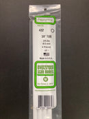 60 cm Opaque White Polystyrene Round Tubes (Telescoping) 聚苯乙烯圓條