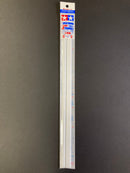 Plastic Beams - Triangle 2 mm, 3 mm & 5 mm 塑膠三角棒 (實心 - 白色)
