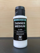 Thinner Medium - 筆塗稀釋液 17 & 60 ml