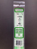 35 cm Opaque White Polystyrene Z Channel Profiles 聚苯乙烯Z字型槽條