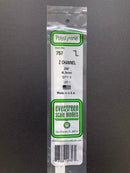 35 cm Opaque White Polystyrene Z Channel Profiles 聚苯乙烯Z字型槽條