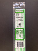 35 cm Opaque White Scale Strip Polystyrene HO Scale 3.5 mm = 1'0 (1:87 火車模型比例) 聚苯乙烯條