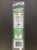 35 cm Opaque White Scale Strip Polystyrene HO Scale 3.5 mm = 1'0 (1:87 火車模型比例) 聚苯乙烯條