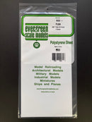 Plain Opaque White Polystyrene Sheets 15 cm x 30 cm 聚苯乙烯改造板