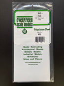 Plain Opaque White Polystyrene Sheets 15 cm x 30 cm 聚苯乙烯改造板