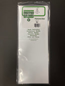 Plain Opaque White Large Polystyrene Sheets 20 cm x 53 cm 聚苯乙烯改造板
