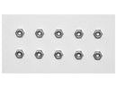 AO-1015 Mini 4WD 2 mm Lock Nut (10 pcs.) [94690]