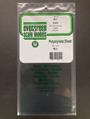 15 cm x 30 cm Black Polystyrene Sheets (UV Resistant) 聚苯乙烯黑色改造板 (抗紫外線)