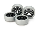 [95412] Hard Low-Profile Tire (Silver) & Carbon Wheel Set (Y Spoke)