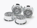 [95531] Wire Spoke Wheels for Low-Profile Tires (Silver Plated)