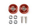 [95577] 13 mm Aluminium Ball-Race Rollers (Ringless/Red)