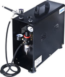 Twin Cylinder Piston Type Airbrush Compressor AS196AWK